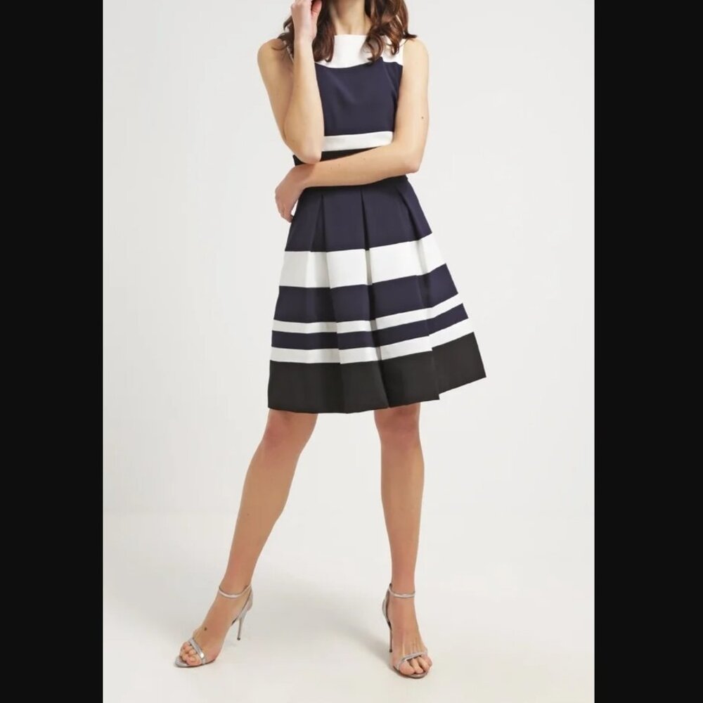 NWOT Ralph Lauren Striped A-line Dress